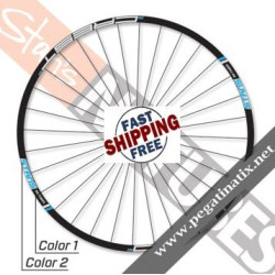 STICKERS WHEEL RIMS ZTR CREST MK3 DECALS KIT