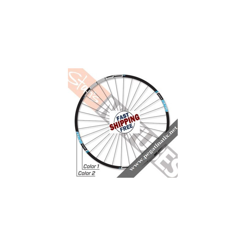 STICKERS WHEEL RIMS ZTR CREST MK3 DECALS KIT