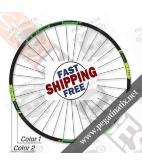 STICKERS WHEEL RIMS ZTR FLOW MK3 DECALS KIT (Compatible Product)
