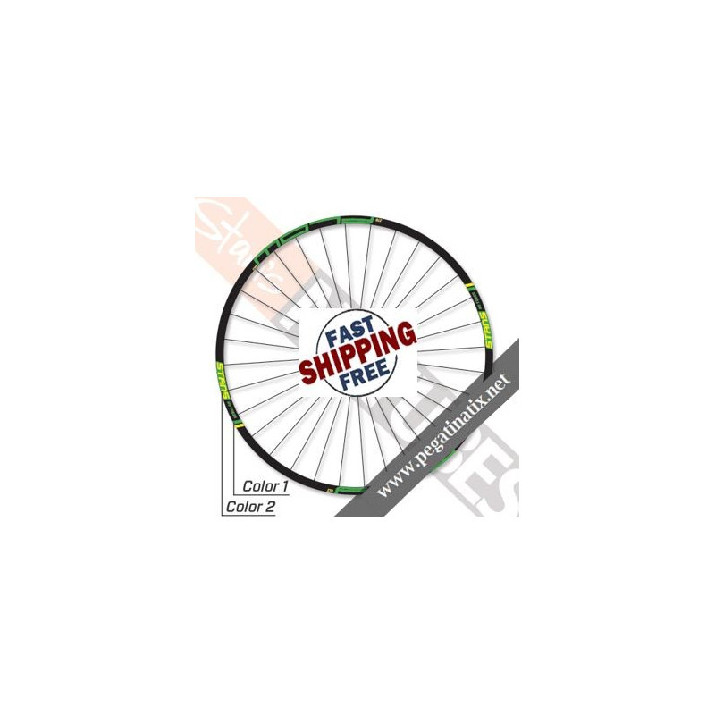 STICKERS WHEEL RIMS ZTR FLOW MK3 DECALS KIT
