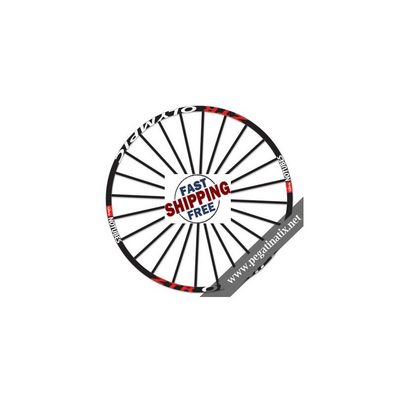 STICKERS WHEEL RIMS ZTR OLYMPIC CUSTOM