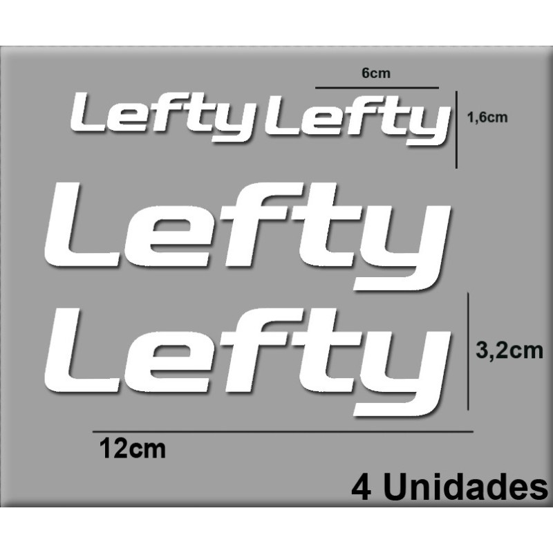 Sticker decal bike Lefty