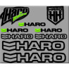 Sticker decal bike set HARO
