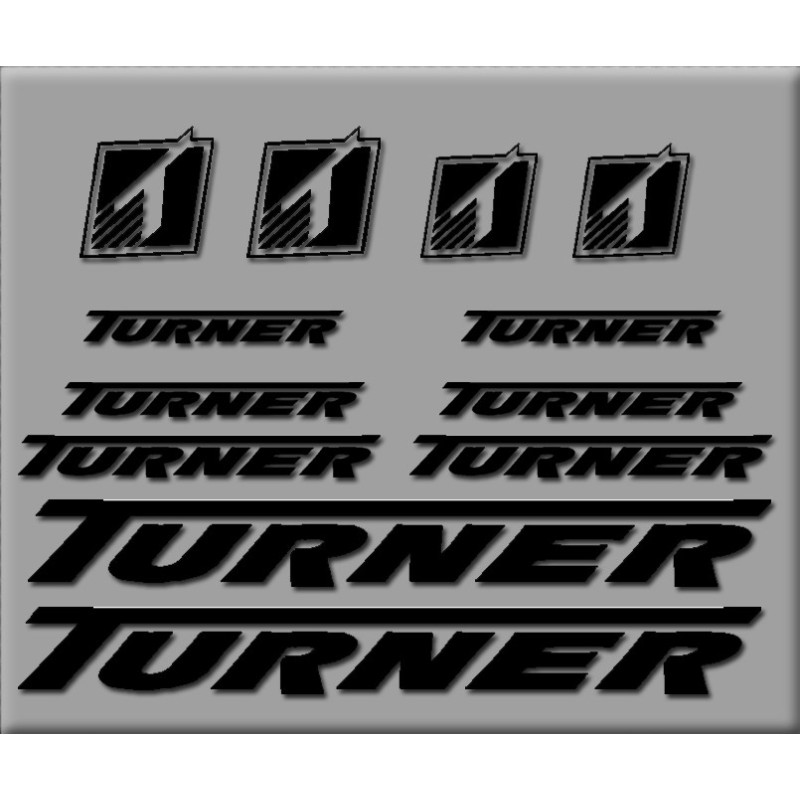 Sticker decal bike TURNER