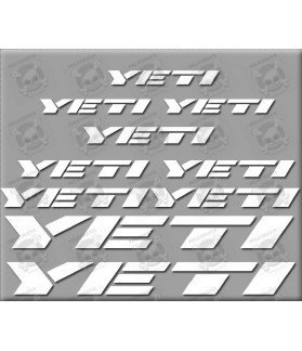 Sticker decal bike YETI (Compatible Product)