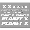 Sticker decal bike Planet