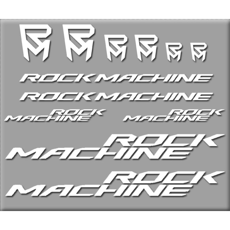 Sticker decal bike ROCK MACHINE