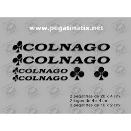 Sticker decal bike Colnago kit