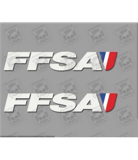 Sticker decal bike FSA x2