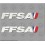 Sticker decal bike FSA x2 (Compatible Product)