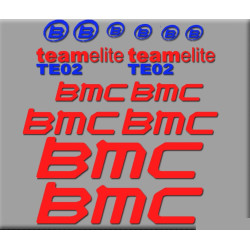 Sticker decal bike BMC TE02