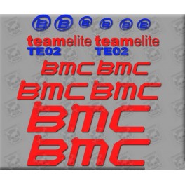 Sticker decal bike BMC TE02
