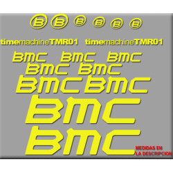 Sticker decal bike BMC TMR01