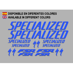 Sticker decal bike SPECIALIZED FSR