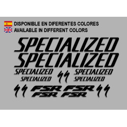 Sticker decal bike SPECIALIZED FSR