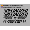 Sticker decal bike SPECIALIZED FSR
