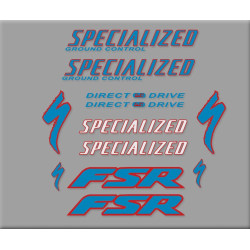 Sticker decal bike SPECIALIZED STICKERS FSR DIRECT DRIVE 