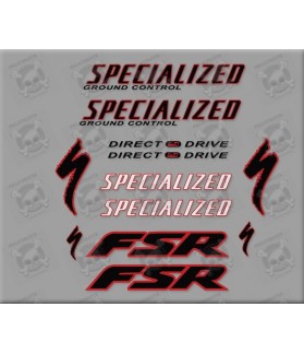 Sticker decal bike SPECIALIZED STICKERS FSR DIRECT DRIVE (Compatible Product)