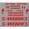 Sticker decal bike SPECIALIZED TARMAC S-WORKS