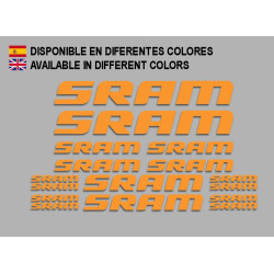 Sticker decal bike SRAM