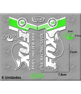 Sticker decal FORK FOX FLOAT x 6 (Kompatibles Produkt)