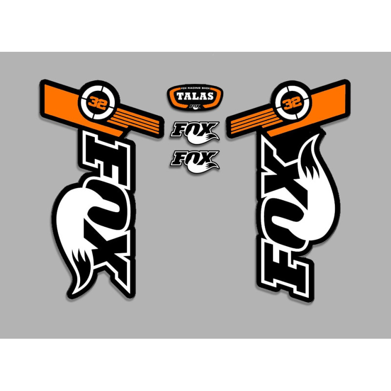 Sticker decal FORK FOX TALAS 32