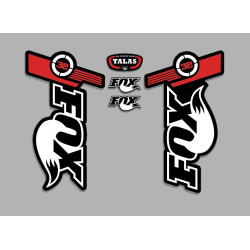 Sticker decal FORK FOX TALAS 32