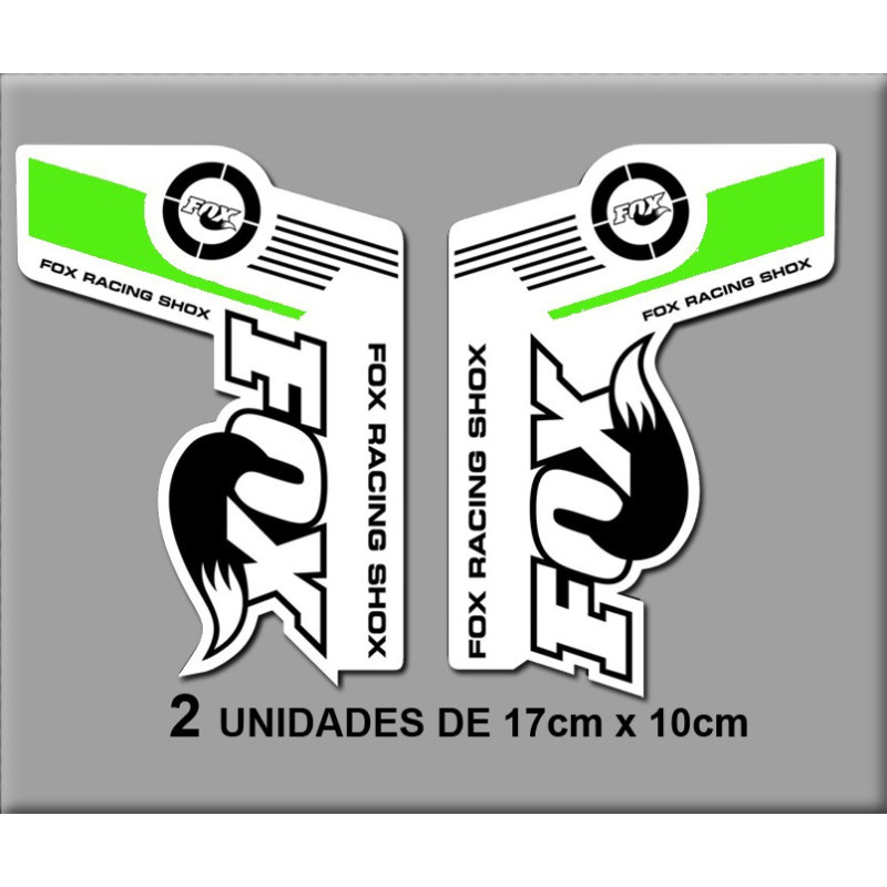 Sticker decal FORK FOX RACING SHOX 