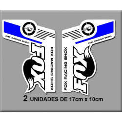 Sticker decal FORK FOX RACING SHOX 