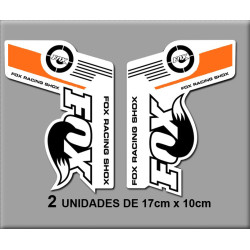 Sticker decal FORK FOX RACING SHOX 