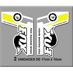 Sticker decal FORK FOX RACING SHOX 