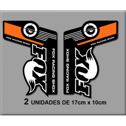 Sticker decal FORK FOX RACING SHOX 