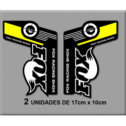 Sticker decal FORK FOX RACING SHOX 