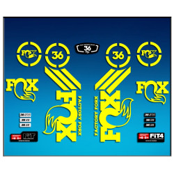 Sticker decal FORK FOX FOX 36 AM60 