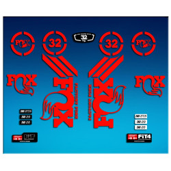Sticker decal FORK FOX FOX 36 AM63