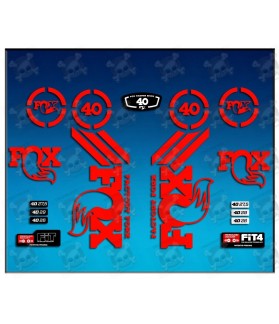 Sticker decal FORK FOX FOX 40 AM67 (Compatible Product)