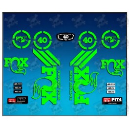 Sticker decal FORK FOX FOX 40 AM67