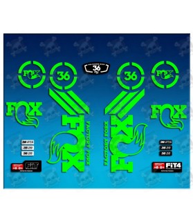 Sticker horquilla FOX 36 AM61 (Producto compatible)