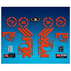 Sticker decal FORK FOX FOX 36 AM61 