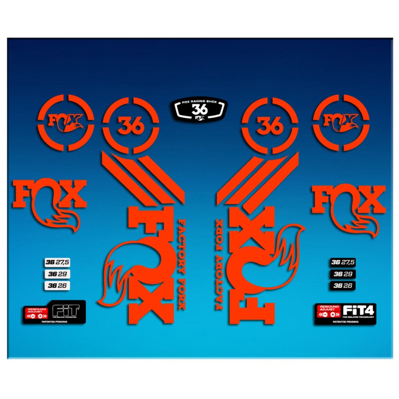 Sticker decal FORK FOX FOX 36 AM61 