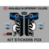 Sticker decal FORK FOX TALAS  