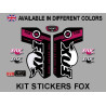 Sticker decal FORK FOX FLOAT 32  