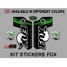 Sticker decal FORK FOX FLOAT 32  