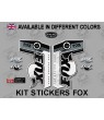 Sticker decal FORK FOX TALAS 