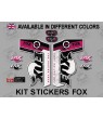 Sticker decal FORK FOX FLOAT 34