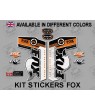 Sticker decal FORK FOX FLOAT 34