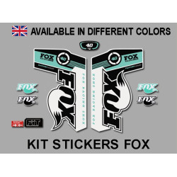 Sticker decal FORK FOX RACING 40