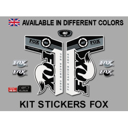 Sticker decal FORK FOX RACING 40