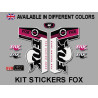 Sticker decal FORK FOX RACING 40