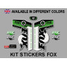 Sticker decal FORK FOX RACING 40